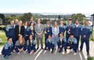 Bordet recibió a los seleccionados argentinos de softbol y ratificó el apoyo para la realización del mundial en Paraná