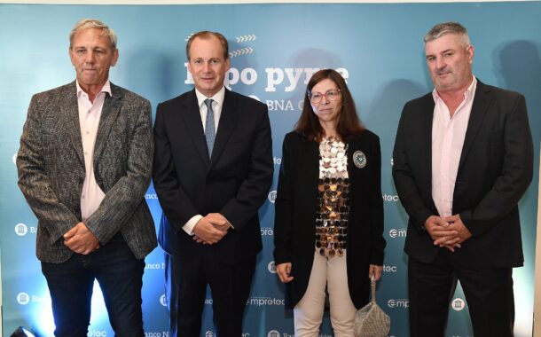 Bordet y empresarios participaron de la apertura del Expo Pyme organizada por Banco Nación