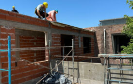 Avanza la obra de ampliación y reparaciones de la escuela Normal Superior de Viale