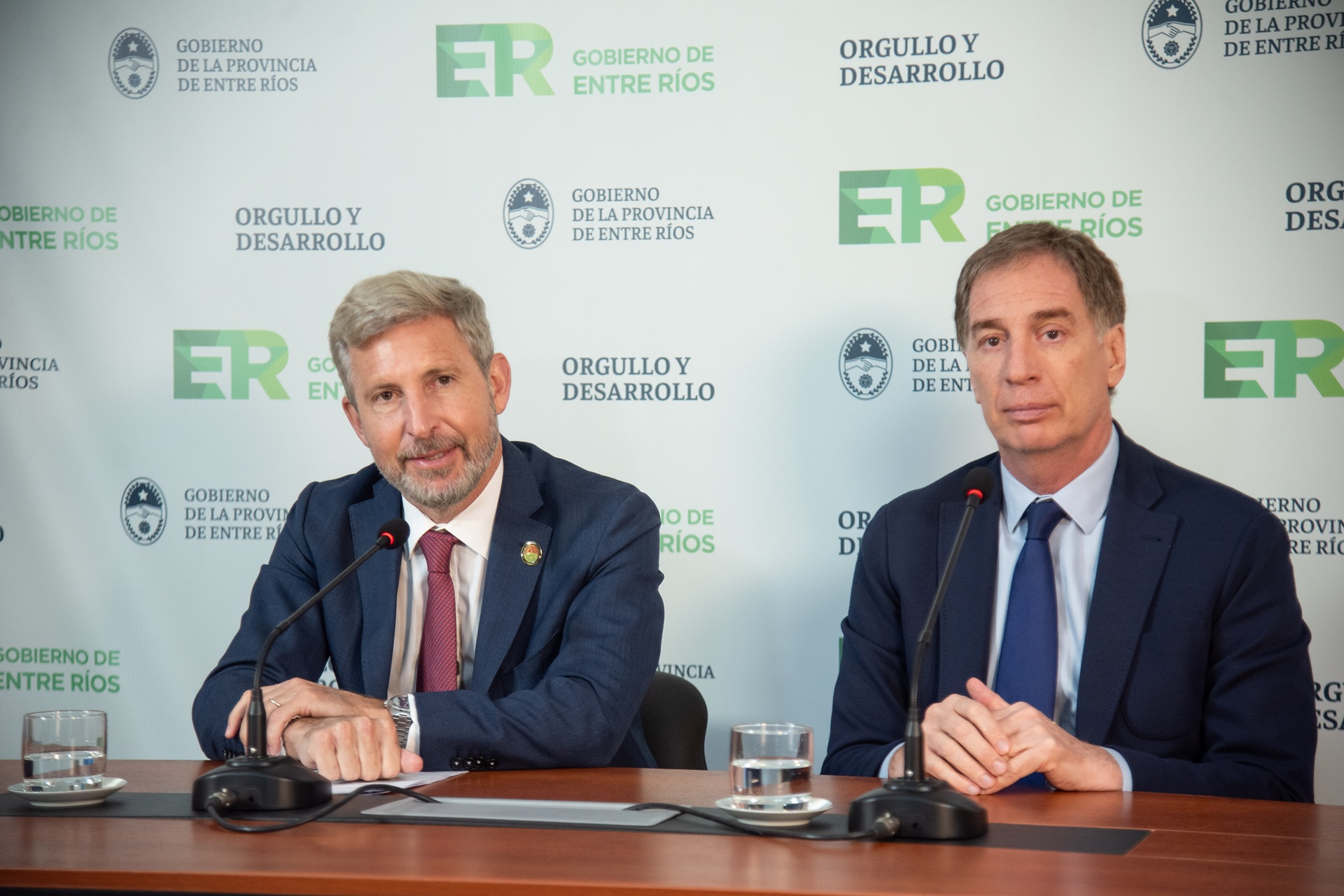 Frigerio recibió a Santilli y ratificó el acompañamiento de Entre Ríos a las reformas que impulsa Nación