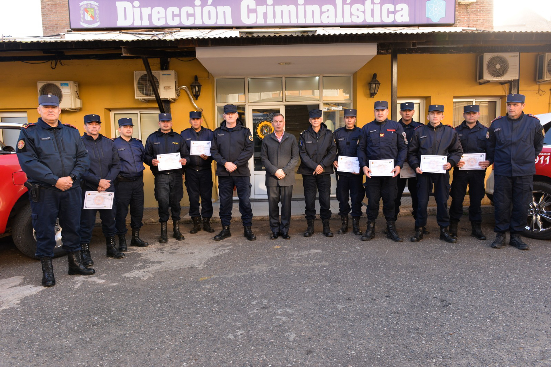La Policía de Entre Ríos capacitó a su personal en investigación de incendios