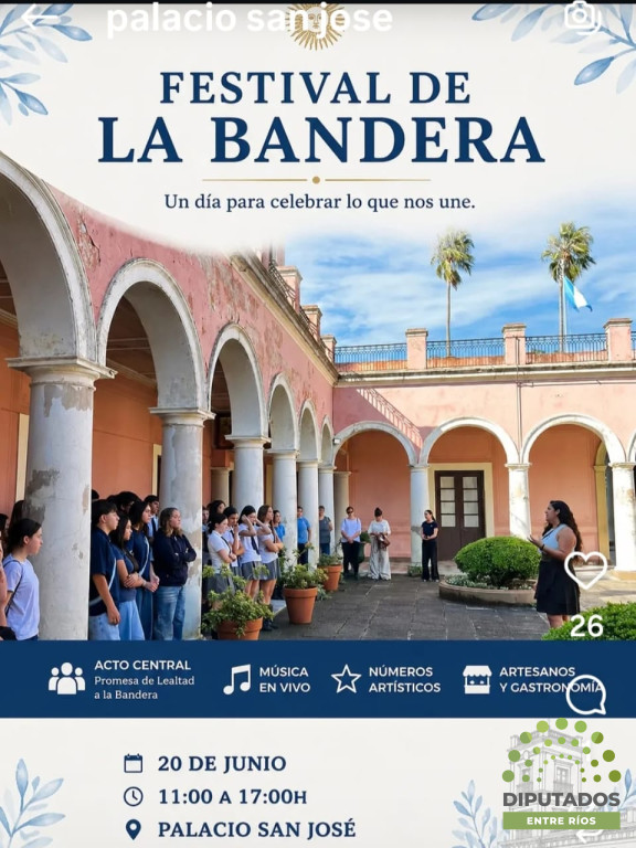 Más de 20 escuelas entrerrianas participarán de la Promesa de Lealtad a la Bandera Argentina en La Histórica
