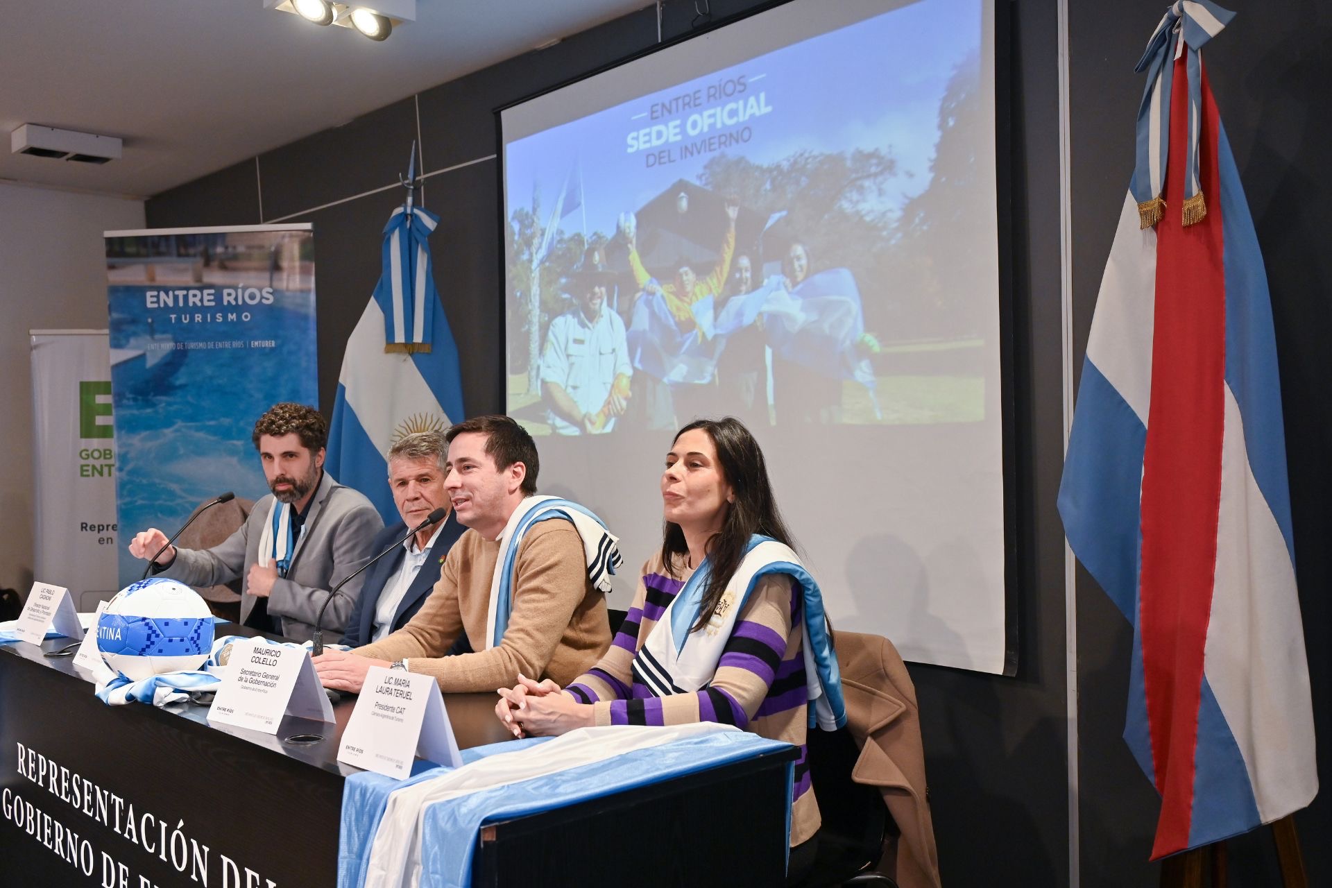 La campaña Entre Ríos sede oficial del invierno copó Buenos Aires