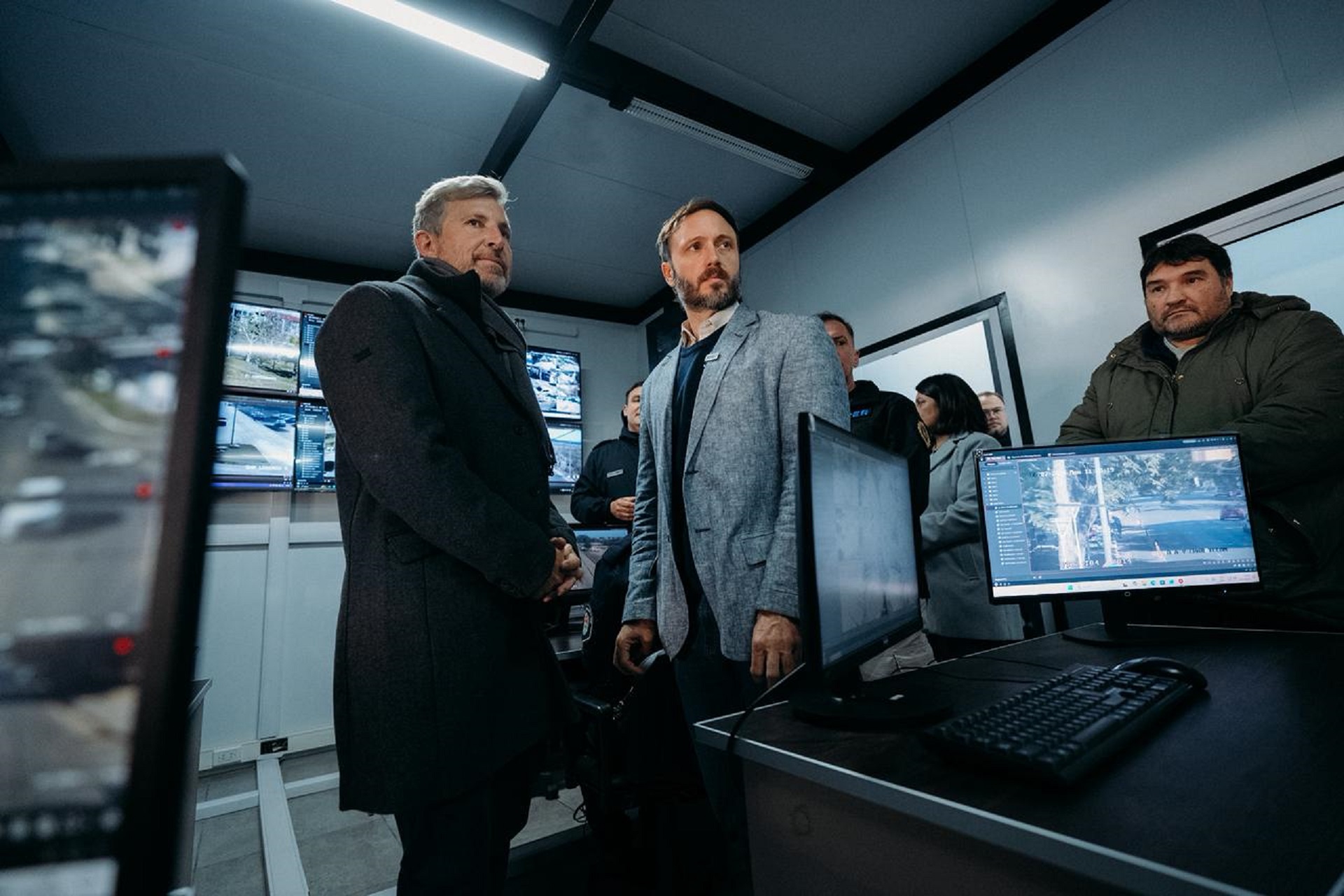 Frigerio inauguró un moderno centro de monitoreo y nuevas instalaciones para la Policía en Concordia