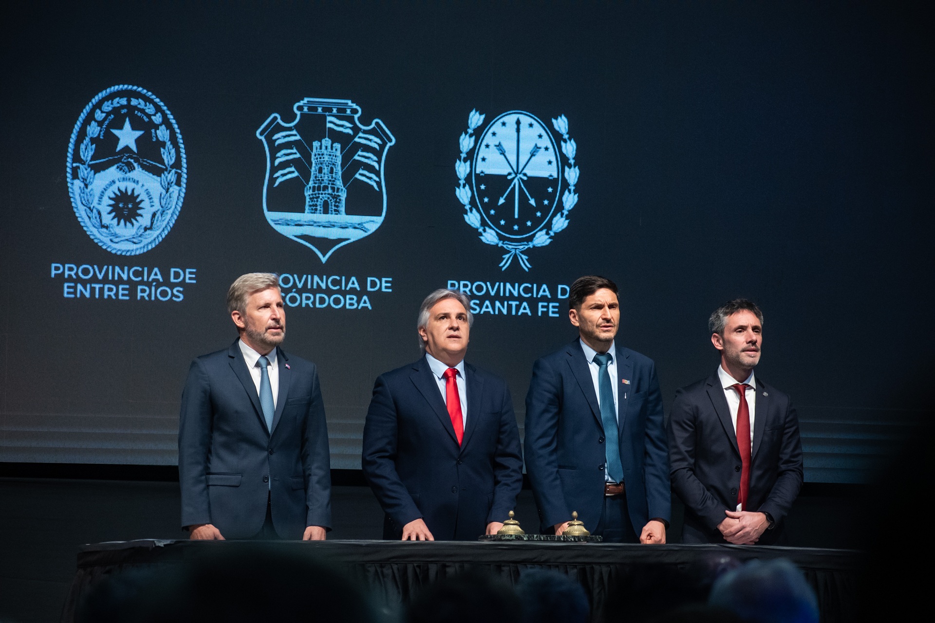Frigerio asumió la presidencia pro tempore de la Región Centro