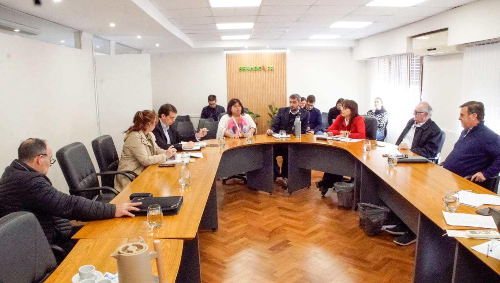 Firma de dictámenes en el marco de seis reuniones de comisión